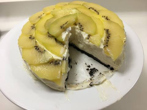 Cheesecake kiwi recipe step 5 photo