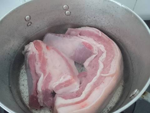 Thịt luộc chấm mắm nêm recipe step 1 photo