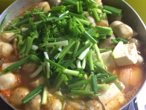 Canh kim chi thịt heo recipe step 7 photo