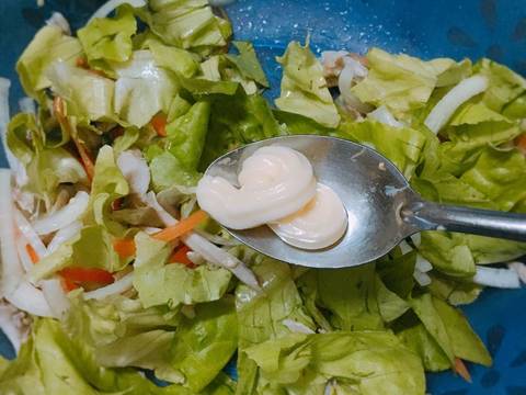 Salad gà chua ngọt kiểu riêng của Loan recipe step 5 photo