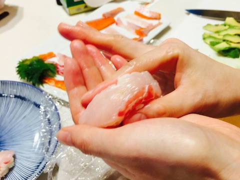 Tự làm Sushi nắm nigirizushi tại nhà recipe step 9 photo