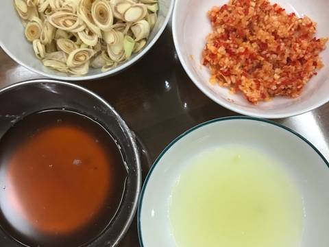 Gỏi tôm mực kiểu Thái recipe step 1 photo