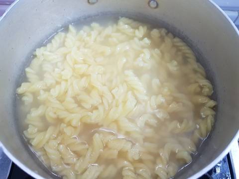 Vegatable and seafood soup with pasta (Súp nui hải sản rau củ) recipe step 1 photo