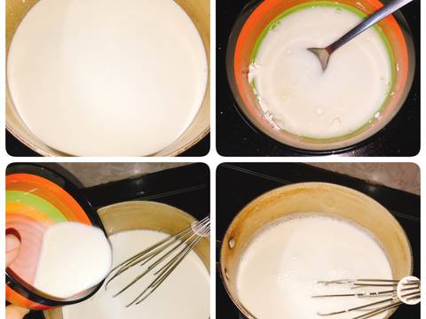 Váng sữa vị monte cực chuẩn cho bé recipe step 2 photo