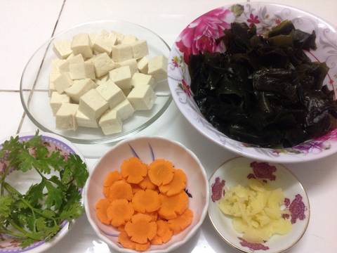 Canh Rong Biển Chay recipe step 2 photo
