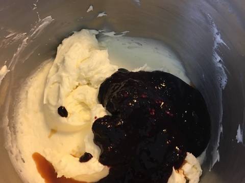 Bánh mousse Blackberries tuyết rơi kg dùng lò nướng recipe step 7 photo