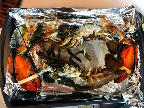 Lobster đút lò phô mai 🦐🧀 recipe step 2 photo