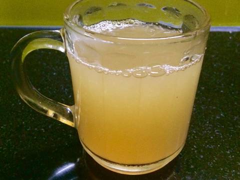 Nước gừng chanh mật ong cho người cảm cúm, đau cổ họng recipe step 3 photo