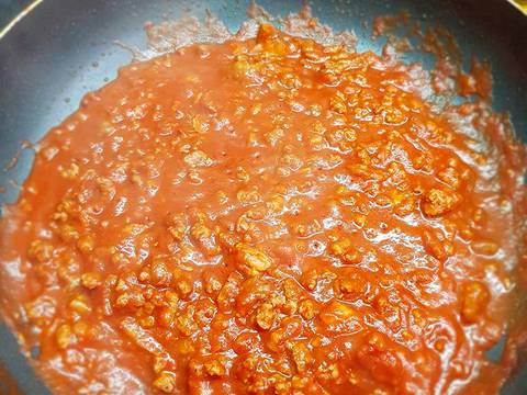 Mỳ Spaghetti Sốt Bò Băm🍝 recipe step 3 photo