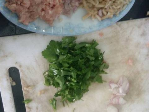 Cơm rang củ cải trắng + thịt băm và trứng ngon tuyệt vời lun hee recipe step 1 photo