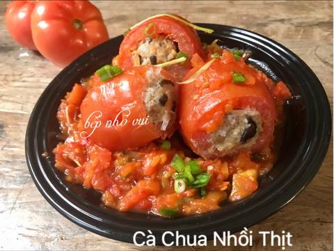 Cà Chua Nhồi Thịt recipe step 7 photo