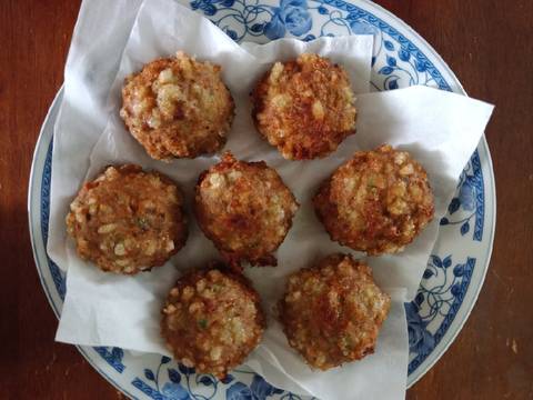 Chả cốm bước làm 3 hình