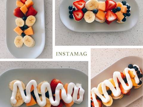 Fruit Salad with Yogurt Sauce🍓🍓 recipe step 3 photo