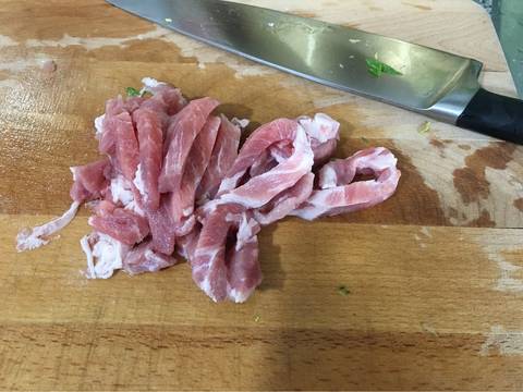 Bún xào thịt rau nhanh gọn đơn giản recipe step 1 photo