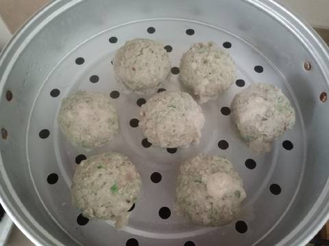 Chả cốm bước làm 3 hình