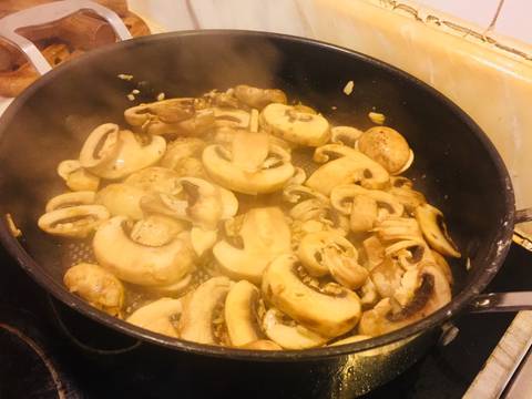 Nấm mỡ kho đậu hũ recipe step 4 photo