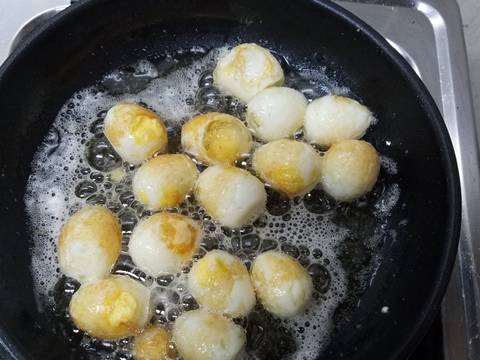 Trứng Cút Sốt Sa Tế recipe step 2 photo
