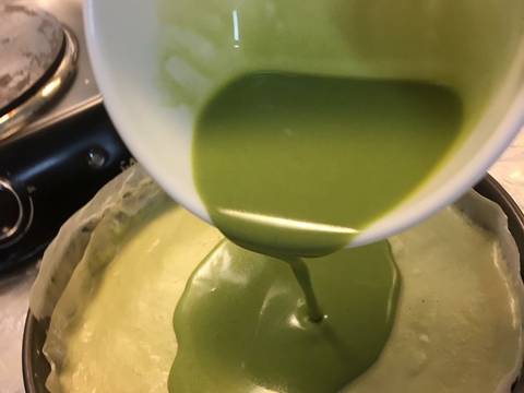 Bánh mousse Matcha trà xanh.. recipe step 8 photo