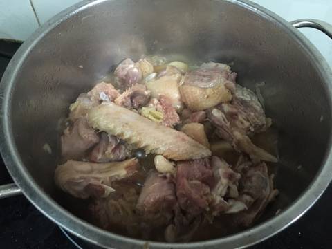 Thịt vịt kho măng recipe step 4 photo