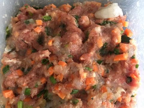 Củ cải cuộn tôm thịt recipe step 2 photo