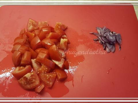 Rau sống chấm sốt cà chua recipe step 1 photo