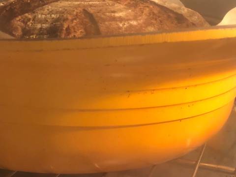 Bánh mỳ đen làm từ men nở tự nhiên (Natural Yeast Rye Bread) recipe step 6 photo