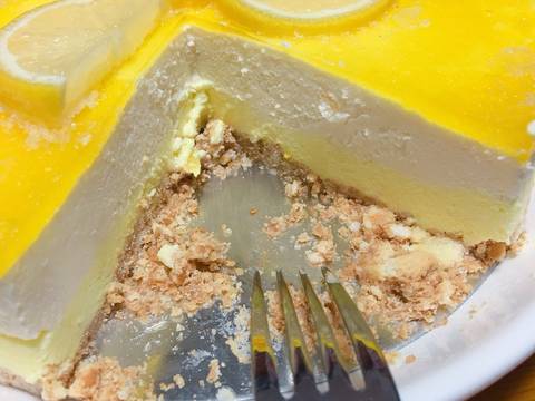 Mango Cheese Cake No bake recipe step 2 photo