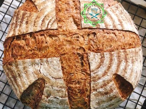Bánh mỳ đen làm từ men nở tự nhiên (Natural Yeast Rye Bread) recipe step 7 photo