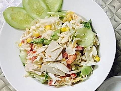 Salad rau củ recipe step 4 photo