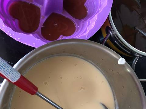 Thạch phomai cafe (Layered Coffee Cream Cheese Flan Jelly) recipe step 10 photo