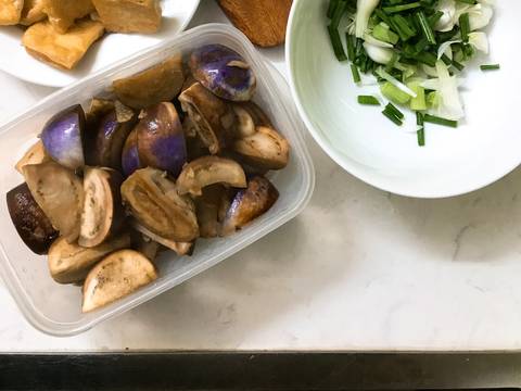 Cà bung thịt đậu phụ recipe step 2 photo