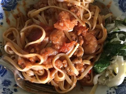 Spaghetti 🍝 Pi recipe step 4 photo