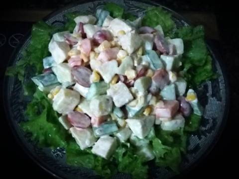 Salad rau củ quả recipe step 4 photo