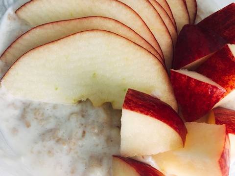 Eat clean- cháo yến mạch trái cây, bữa sáng nhanh gọn đủ chất recipe step 4 photo