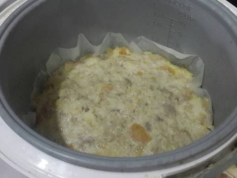 Bánh chuối nướng (bằng nồi cơm điện) recipe step 4 photo