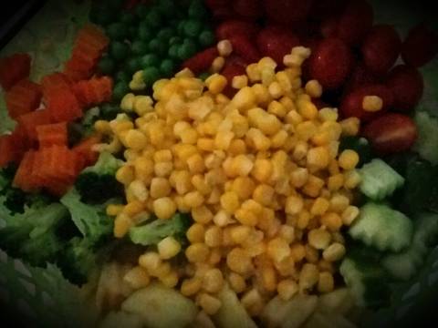 Salad rau củ quả recipe step 2 photo