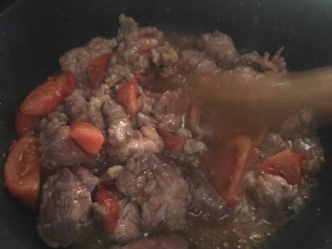 Bò hầm dưa cải chua recipe step 3 photo