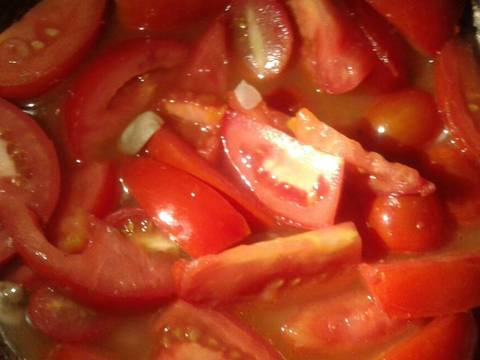 Canh cà chua trứng recipe step 3 photo