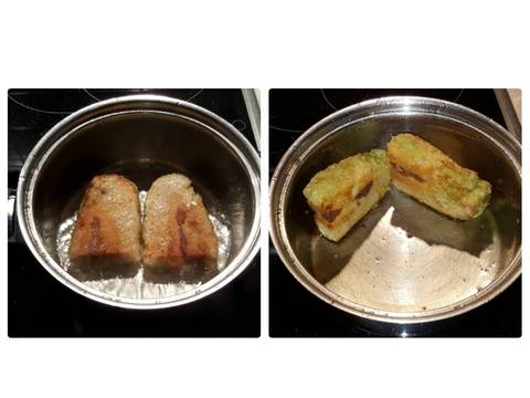 Bánh chưng rán không dùng chảo chống dính recipe step 2 photo