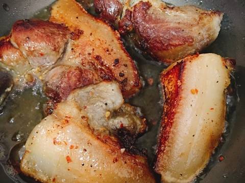 Thịt Heo Một Nắng Sốt Mắm Tỏi Ớt recipe step 1 photo