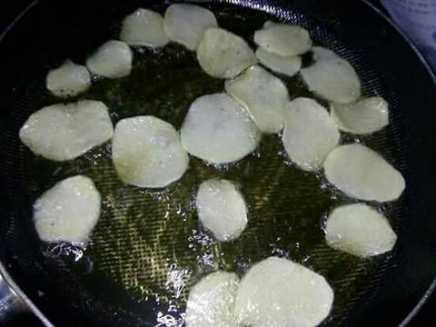 Snack khoai tây rong biển recipe step 4 photo