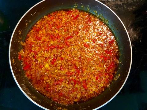 Sốt sa tế tỏi ớt recipe step 4 photo