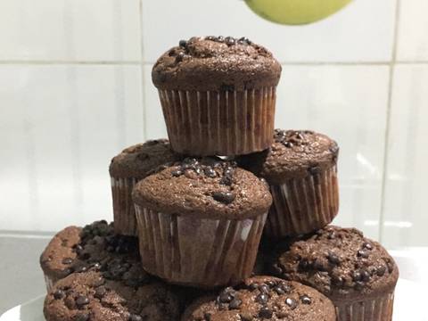 Chocolate muffin recipe step 3 photo