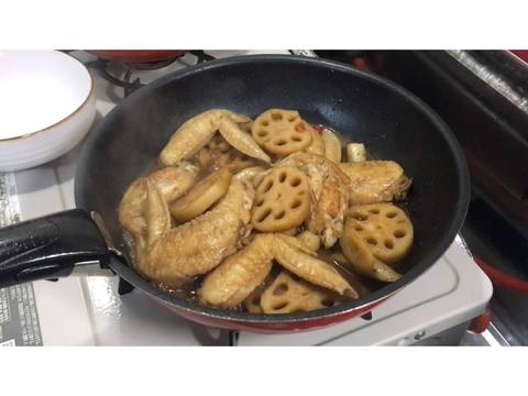 Cánh gà hầm rau củ kiểu Nhật recipe step 3 photo
