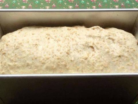 Bánh mì mật ong nguyên cám (whole wheat bread 50%) recipe step 9 photo