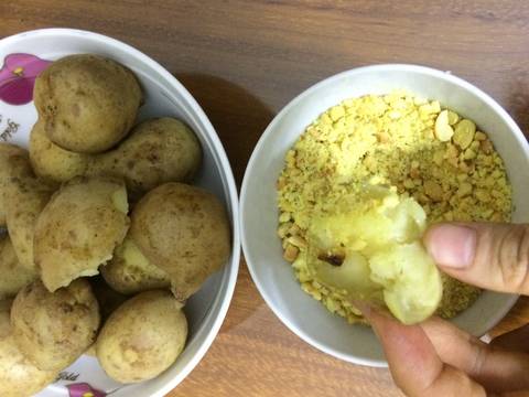 Khoai tây luộc chấm muối đậu phộng recipe step 5 photo