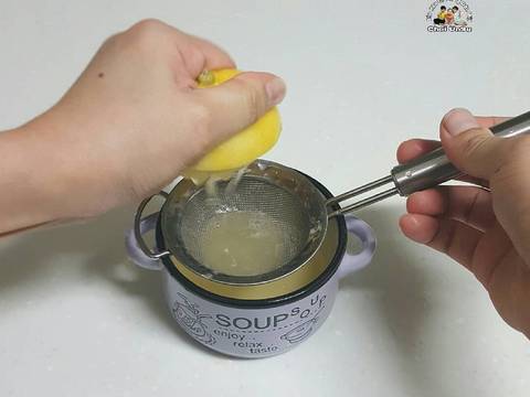 Sốt chanh trứng bơ recipe step 2 photo