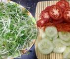 Hình ảnh bước 1 Salad Eatclean Rau Mầm