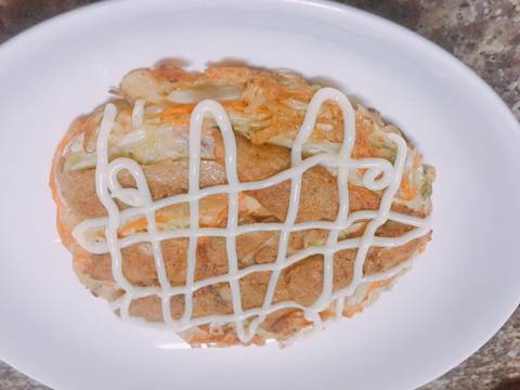 #okonomiyaki (bánh xèo nhật bản) recipe step 6 photo