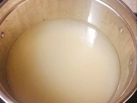 Rau câu sữa bắp lá dứa mát lạnh ngày hè recipe step 1 photo